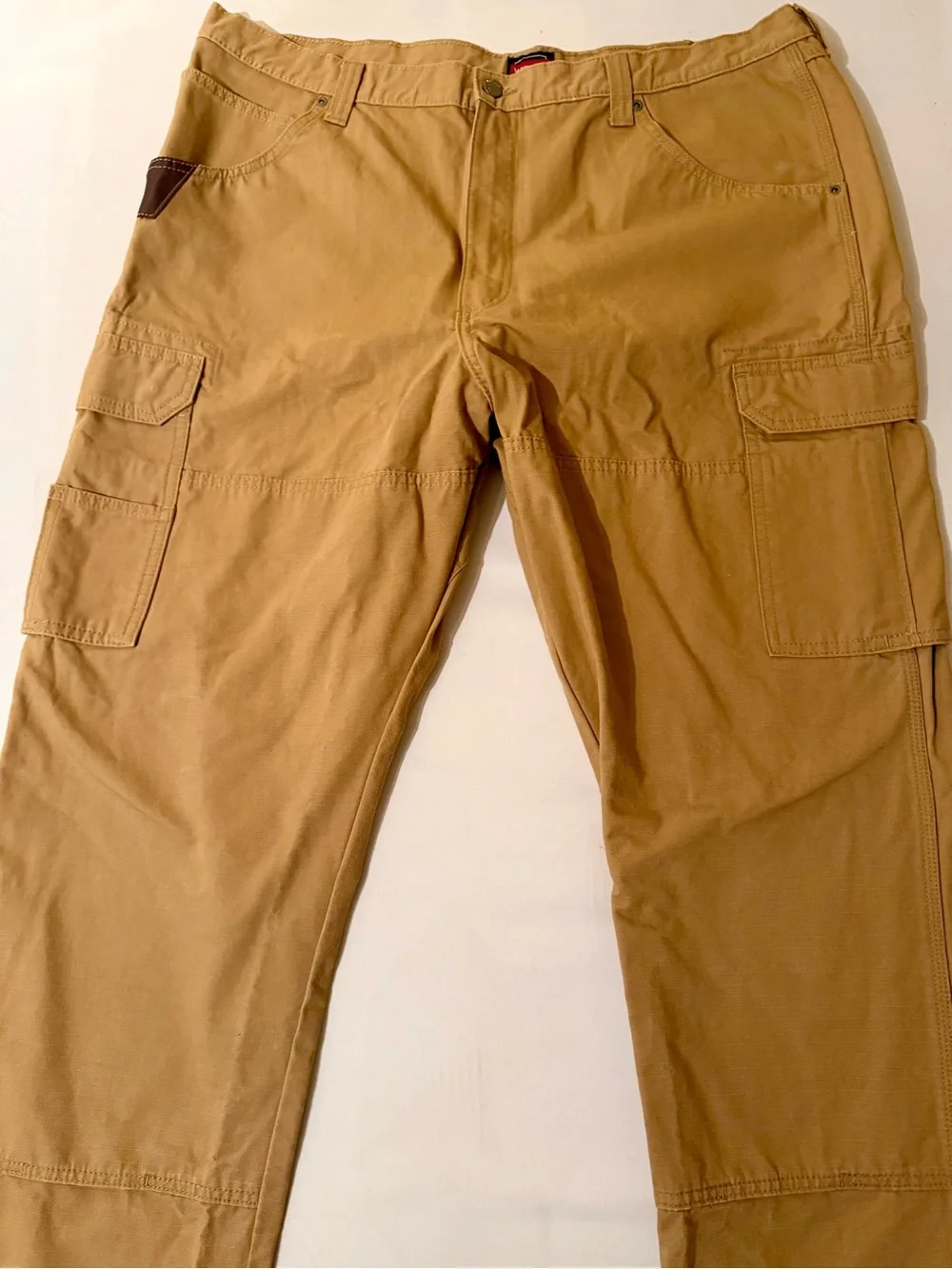 Wrangler Riggs Double Knee Cargo Ripstop heavy Carpenter Pants Canvas 40x32 NWOT